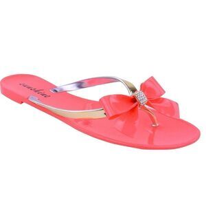 Fashion Thirsty Sandals Pink Woman’s Size 7.5
